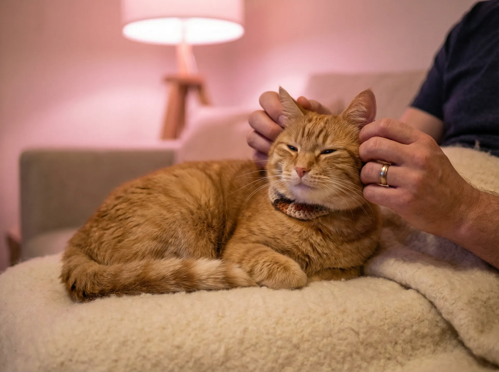 猫咪被温柔抚摸的幸福时刻 - 十分钟免费观看高清在线